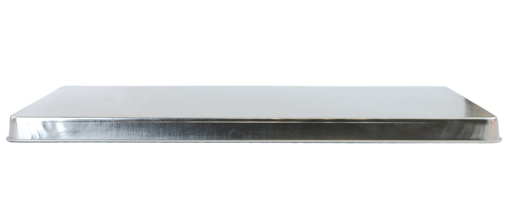 Calypso Basics by Reston Lloyd, Rectangular Tin Burner Cover, Stainless Steel
